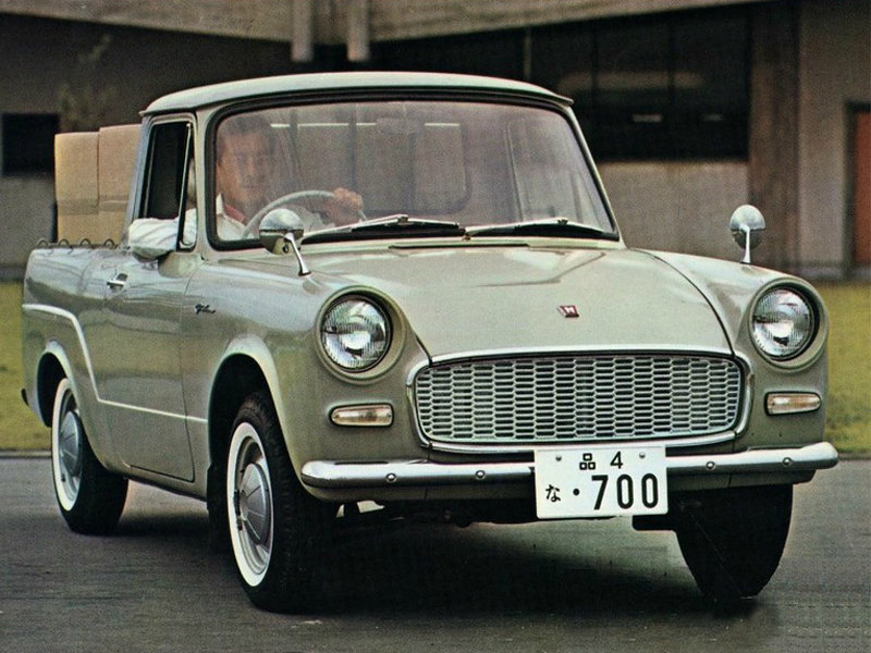 Toyota Publica (UP16, UP16V) 1 поколение, пикап (02.1964 - 04.1969)